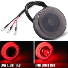 Universal Motorcycle Round Red