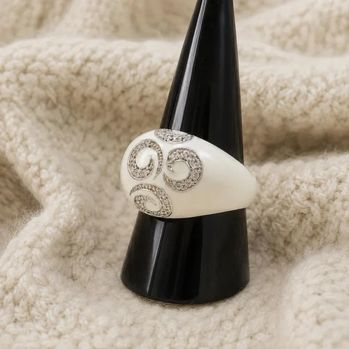 Anello dichiarazione smalto