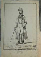 INCISIONE UNIFORME COLONNELLO