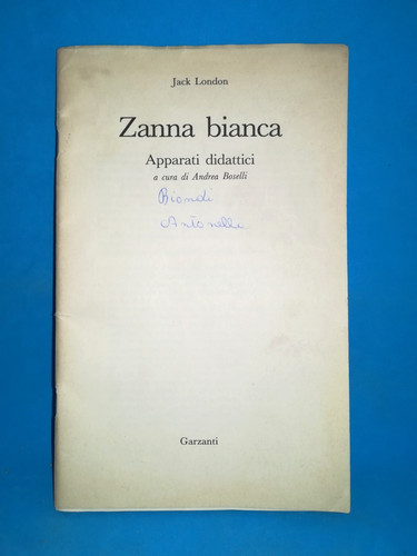 Zanna bianca jack london - bianca,