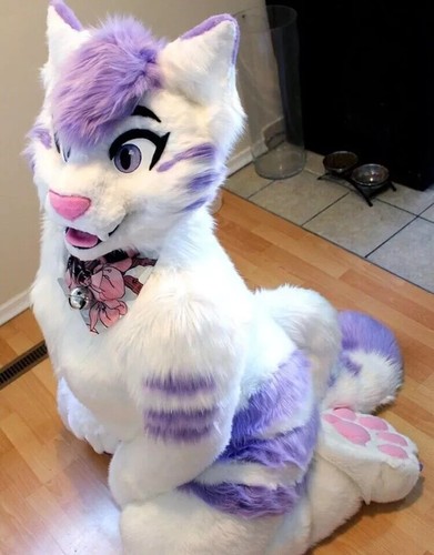 Costume husky fursuit cane - costume,