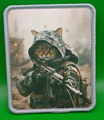 Tactical cat sniper morale - cat,