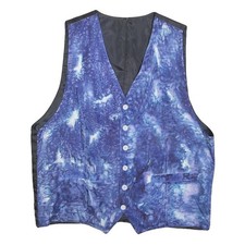 Uomo Blu & Nero Misto Seta