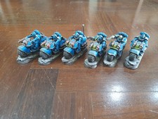 Warhammer 40k - Bike Squad (6 models) pro painted