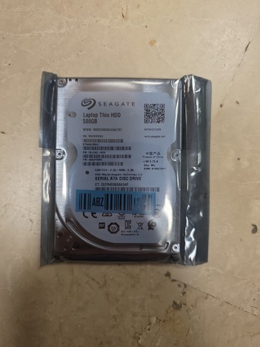 Seagate 500gb inch 7 mm - seagate,