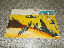 ALBUM AEREI DELLA II GUERRA MONDIALE ED.CORNO 1972 COMPLETO ORIGINALE OTTIMO