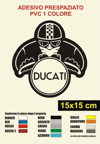 Adesivo ducati cafè racer - ducati,