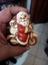 Thun - Addobbo Natale - Babbo Natale su moto con Orsetto - Fuori Produzione.