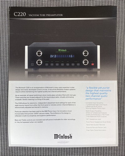 Mcintosh preamplificatore - mcintosh,