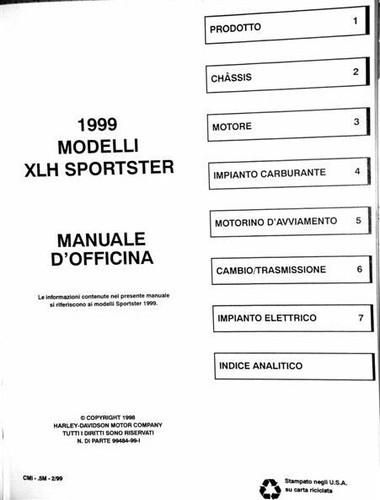 Manuale officina italiano - manuale,