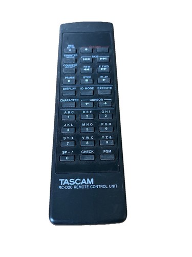 Telecomando tascam d20 per - telecomando, rc-d20