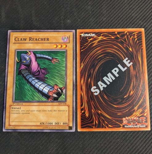 Yugioh claw reacher sdy 018 - reacher, sdy-018