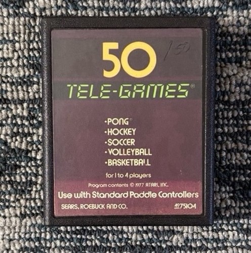 Pong sports atari 2600 - pong,