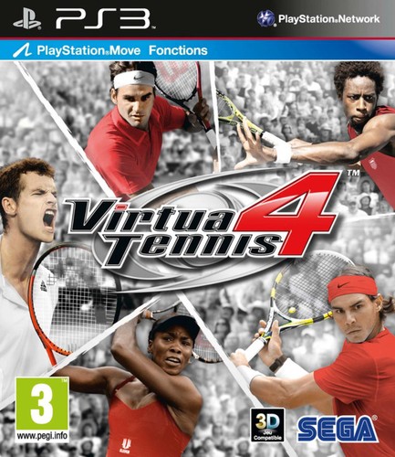 Jeu ps3 virtua tennis - ps3, 4
