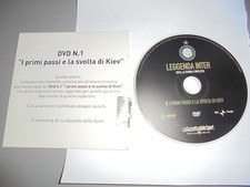DVD N°1 LEGGENDA INTER 2010 LA STORICA TRIPLETTA SOLO DISCO CON CORREZIONE