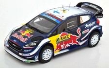 Modellino auto da rally Ford Fiesta WRC Catalunya 2018 IXO pressofuso 18RMC042C 1:18°