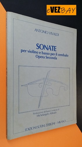 Vivaldi sonate per violino e - sonate,