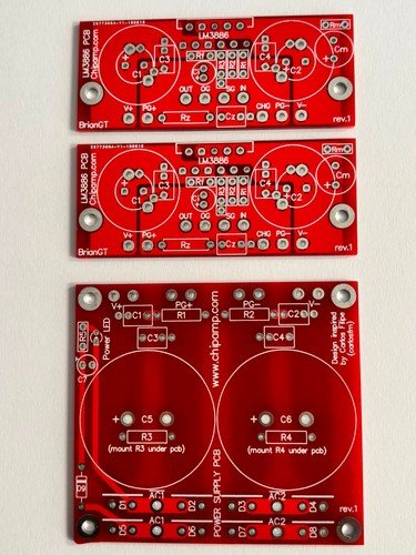Chipamp pcb gainclone - -,