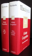 L'ENCICLOPEDIA VOL 25-26 ATLANTE GEOGRAFICO. AA.VV. BIBLIOTECA REPUBBLICA.
