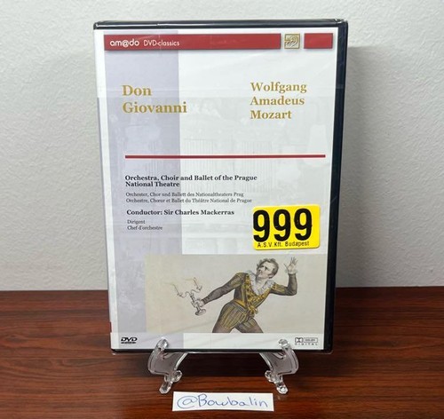 Don giovanni dvd 1991 - dvd, mozart