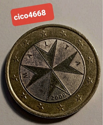 Euro malta 2008 croce - 1, 2008-