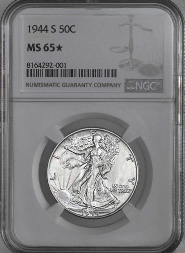 1944 50c mezzo dollaro - 50c,