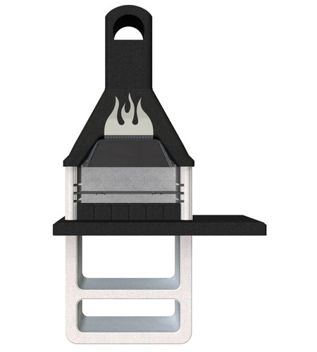 Barbecue legna carbonella - a,