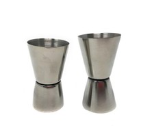 Misurino doppio 2pz x cocktail 15-30 ml jigger drink 20-40 ml in acciaio da bar 