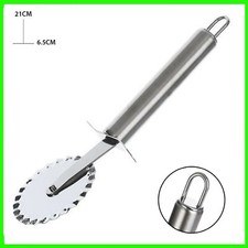 ROTELLA TAGLIAPASTA TAGLIA PASTA FRESCA RULLO FATTA CASA ZIG ZAG LAMA ONDULATA