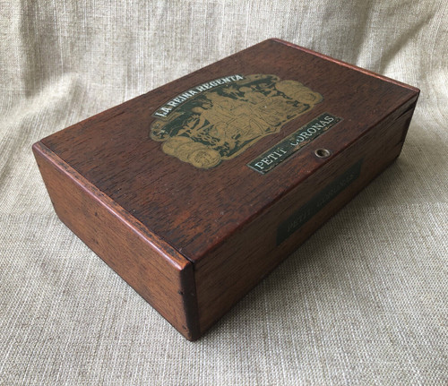 Rare vintage cigar box wooden - vintage,