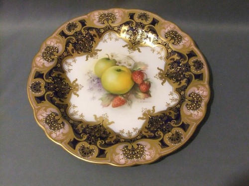 Royal worcester cabinet plate - royal,