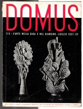 DOMUS. L'ARTE NELLA CASA E NEL GIARDINO - N 115, LUGLIO - 1937