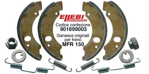 Ceppi freno originali ellebi - freno,