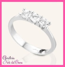 TRILOGY RING 18K WHITE GOLD