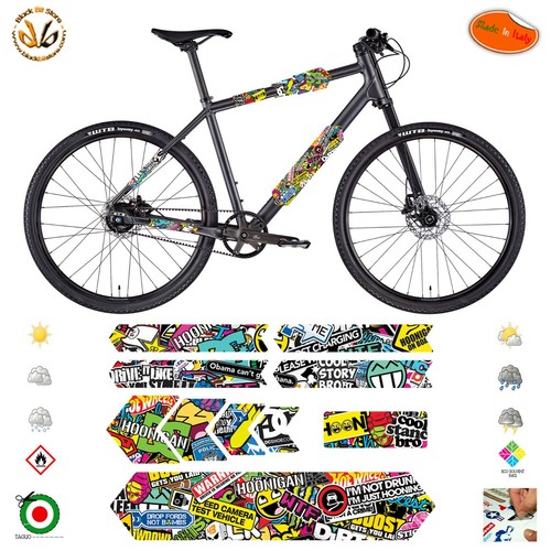 Kit adesivi sticker bomb - , dc