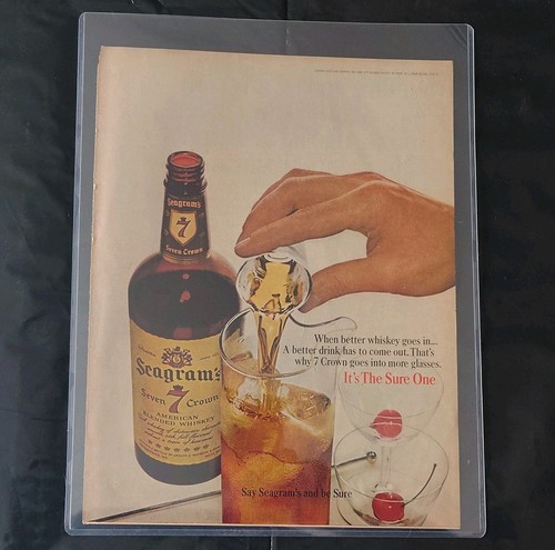1964 seagram whiskey - 1964, whiskey*