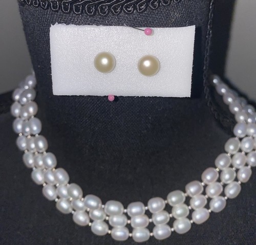 Set orecchini collana barocco