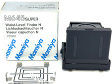 [Inutilizzato nella scatola] Mamiya M645 Waist Level Finder N Super Pro TL...