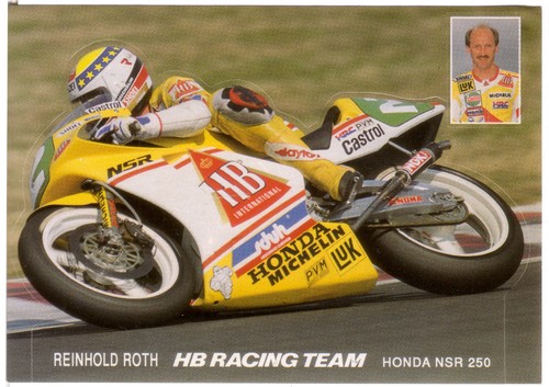Adesivo cartolina moto - moto, honda