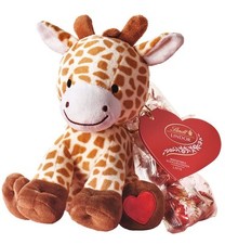 GIRAFFA PELUCHES CON LINDOR