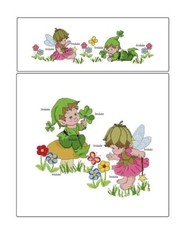 Schema punto croce LENZUOLINO