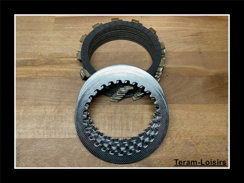 Kit disques garnis lisses - kit,