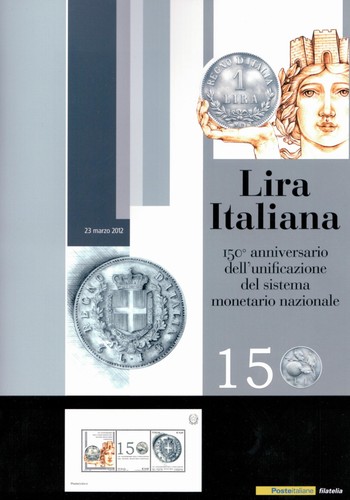 2012 lira italiana italia - 2012,