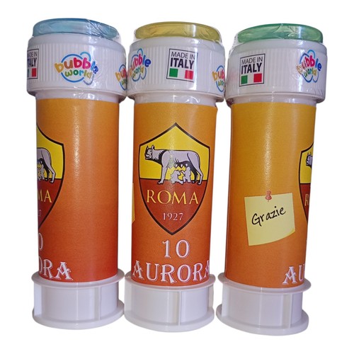 Bolle sapone as roma - sapone,