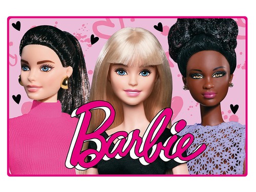 Barbie tappeto cameretta - barbie,