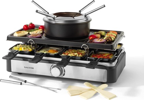 Salter serves set raclette - 8,
