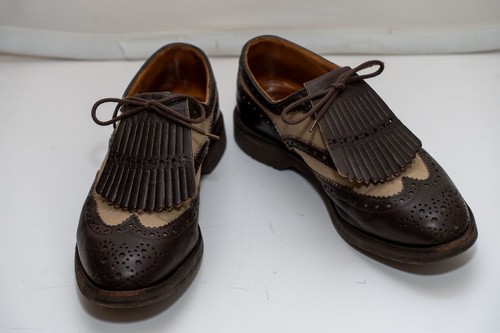 Tricker brown suede two - brown, tone
