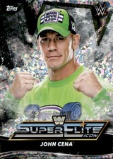 2021 Topps WWE Superstars #IC4 John Cena Super Elite Icons Yellow