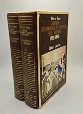 Storia economica e sociale del mondo 1730/1840 - Pierre Leon - Laterza 1980