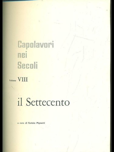 Capolavori nei secoli - capolavori,